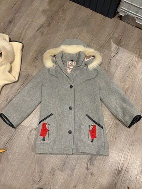 VINTAGE JAMES BAY GREY Wool Coat. Women’s L